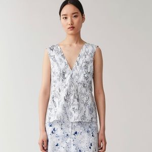 COS Printed Organic Cotton Top